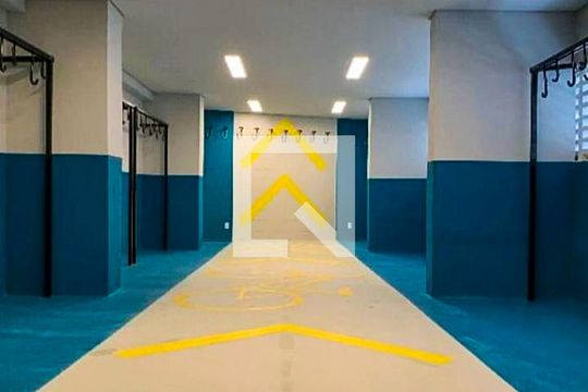 Área comum - Academia de apartamento para alugar com 1 quarto, 24m² em Vila Prudente, São Paulo