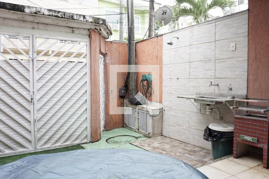 Frente da Casa - Area Goumert de casa de condomínio à venda com 4 quartos, 144m² em Freguesia (jacarepaguá), Rio de Janeiro