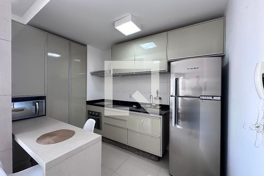 Cozinha de kitnet/studio à venda com 1 quarto, 38m² em Brooklin Paulista, São Paulo