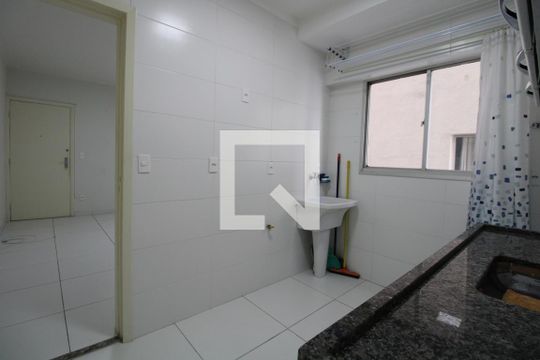 Cozinha e Área de Serviço de apartamento para alugar com 1 quarto, 39m² em Bosque, Campinas