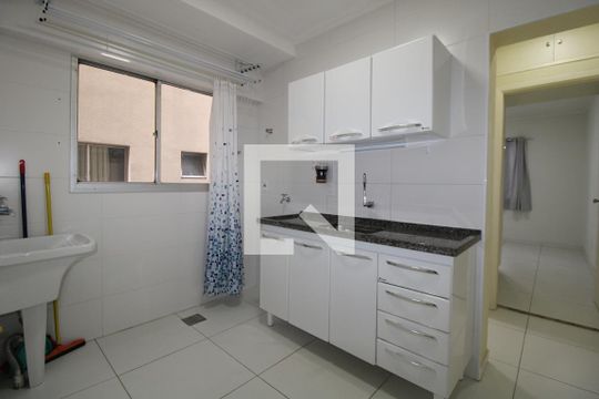 Cozinha e Área de Serviço de apartamento para alugar com 1 quarto, 39m² em Bosque, Campinas