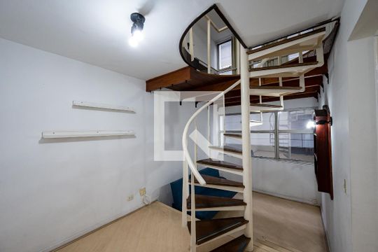 Sala de apartamento à venda com 1 quarto, 60m² em Vila Clementino, São Paulo
