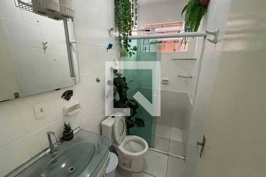 Banheiro de casa para alugar com 2 quartos, 150m² em Parque Almerinda Pereira Chaves, Jundiaí