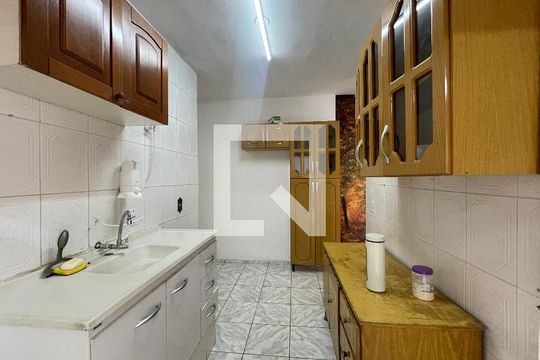 Cozinha de casa para alugar com 2 quartos, 150m² em Parque Almerinda Pereira Chaves, Jundiaí