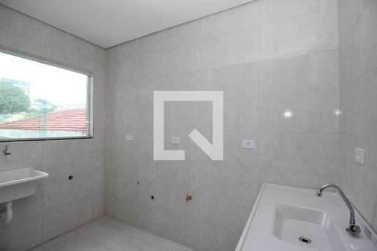 Sala/Cozinha e Área de Serviço de apartamento à venda com 2 quartos, 39m² em Vila Ré, São Paulo