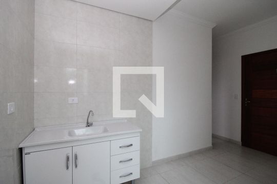 Sala/Cozinha e Área de Serviço de apartamento à venda com 2 quartos, 39m² em Vila Ré, São Paulo