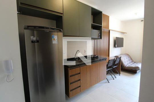 Cozinha Studio de kitnet/studio para alugar com 1 quarto, 24m² em Vila Olímpia, São Paulo