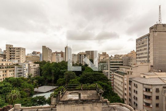 Sala - Vista de kitnet/studio à venda com 1 quarto, 30m² em Vila Buarque, São Paulo