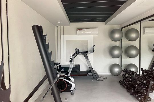 Área comum - Academia de apartamento para alugar com 1 quarto, 35m² em Jacarepaguá, Rio de Janeiro
