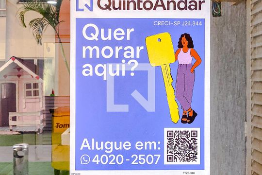 Área comum de apartamento para alugar com 2 quartos, 50m² em Brás, São Paulo