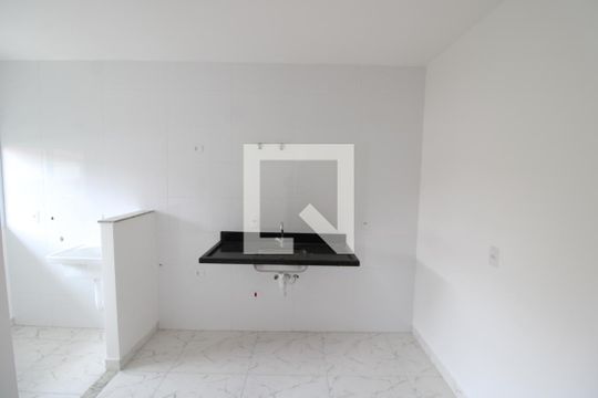 Sala / Cozinha de apartamento à venda com 1 quarto, 31m² em Vila Isolina Mazzei, São Paulo