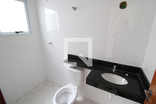 Banheiro de apartamento à venda com 1 quarto, 31m² em Vila Isolina Mazzei, São Paulo