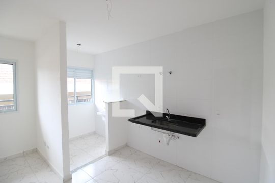 Sala / Cozinha de apartamento à venda com 1 quarto, 31m² em Vila Isolina Mazzei, São Paulo