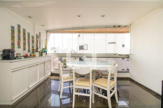 Sala de apartamento à venda com 4 quartos, 193m² em Indianópolis, São Paulo