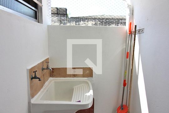 Área de Serviço de apartamento à venda com 1 quarto, 45m² em Assunção, São Bernardo do Campo