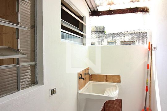 Área de Serviço de apartamento à venda com 1 quarto, 45m² em Assunção, São Bernardo do Campo
