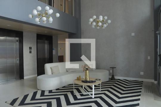 Hall de entrada de kitnet/studio à venda com 0 quarto, 25m² em Indianópolis, São Paulo