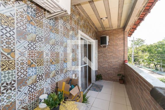 Varanda da Sala de casa para alugar com 2 quartos, 227m² em Jardim América, Rio de Janeiro