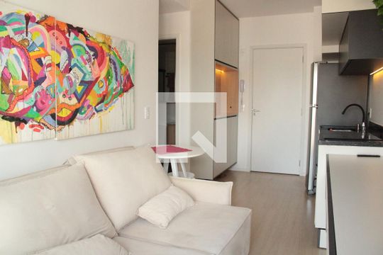 Sala/Cozinha de apartamento para alugar com 1 quarto, 32m² em Butantã, São Paulo