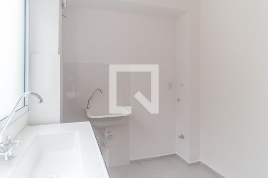 Cozinha/Área de Serviço de apartamento para alugar com 2 quartos, 44m² em Vila Sao Paulo, Mogi das Cruzes