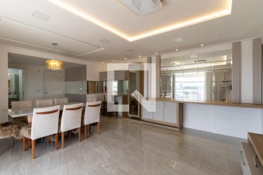 Sala de apartamento para alugar com 2 quartos, 121m² em Vila Izabel, Curitiba
