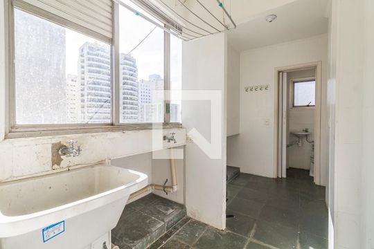 Área de Serviço de apartamento para alugar com 2 quartos, 180m² em Paraíso, São Paulo