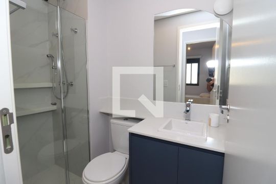 Banheiro Social de apartamento à venda com 2 quartos, 49m² em Vila Matilde, São Paulo