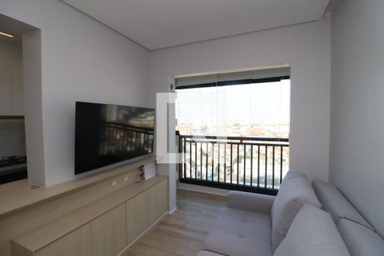 Sala de TV de apartamento à venda com 2 quartos, 49m² em Vila Matilde, São Paulo