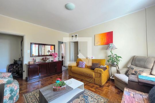 Sala de apartamento à venda com 3 quartos, 117m² em Navegantes, Porto Alegre
