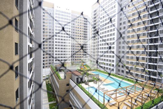 Vista Sala de apartamento para alugar com 2 quartos, 44m² em Butantã, São Paulo
