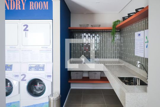 Área comum - Lavanderia de apartamento à venda com 2 quartos, 40m² em Vila Água Funda, São Paulo