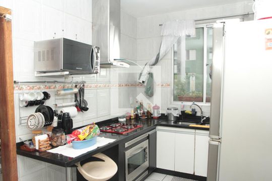 cozinha cobertura de apartamento à venda com 3 quartos, 150m² em Itapoã, Belo Horizonte