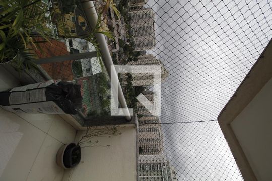 Varanda da Sala de apartamento para alugar com 3 quartos, 122m² em Barra Olímpica, Rio de Janeiro