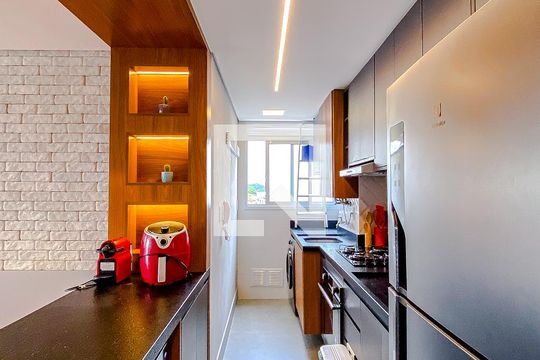 Cozinha de apartamento à venda com 2 quartos, 54m² em Quarta Parada, São Paulo