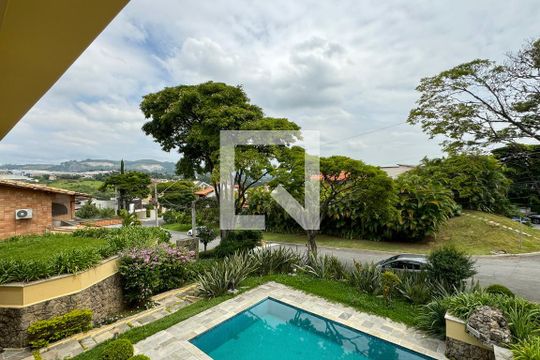 vista da Suíte 1 de casa de condomínio à venda com 4 quartos, 630m² em Alphaville, Santana de Parnaíba