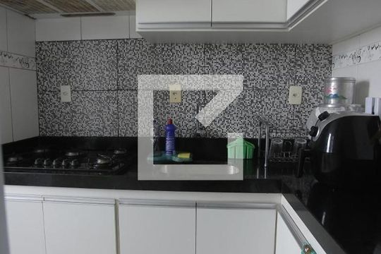 Cozinha de apartamento para alugar com 2 quartos, 42m² em Santa Maria, Belo Horizonte