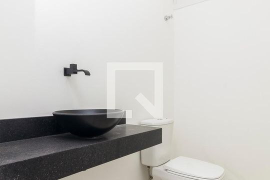 Lavabo de casa de condomínio à venda com 4 quartos, 455m² em Campo Belo, São Paulo