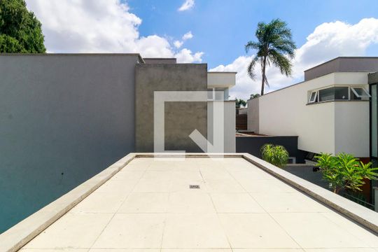Suíte 1 - Varanda de casa de condomínio à venda com 4 quartos, 455m² em Campo Belo, São Paulo