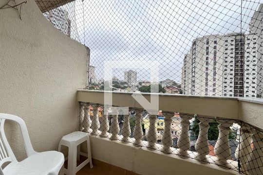varanda de apartamento à venda com 3 quartos, 80m² em Chácara Inglesa, São Paulo
