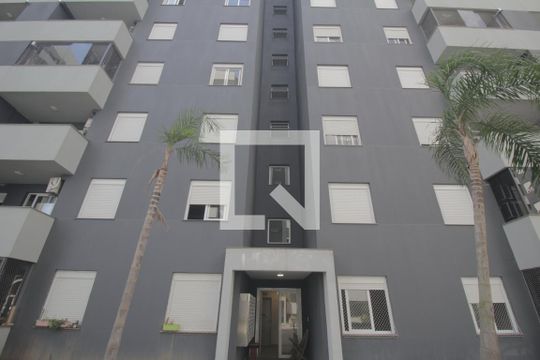 Fachada do bloco de apartamento à venda com 2 quartos, 56m² em Centro, Canoas