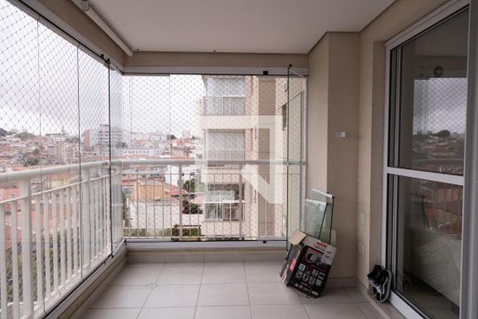 Varanda de apartamento à venda com 2 quartos, 75m² em Quarta Parada, São Paulo