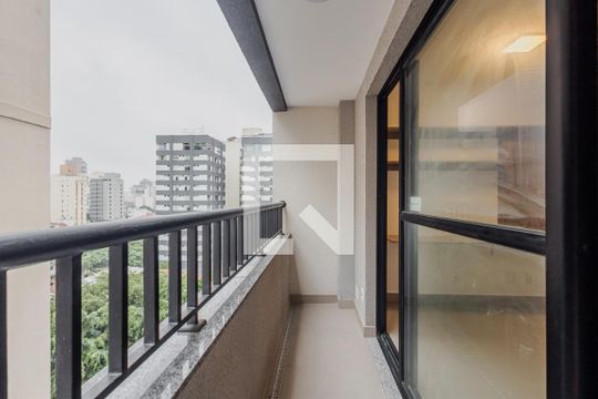 Varanda de apartamento para alugar com 1 quarto, 25m² em Pinheiros, São Paulo