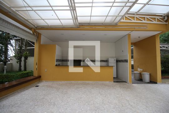 Área comum - Churrasqueira de apartamento à venda com 2 quartos, 62m² em Paraíso do Morumbi, São Paulo