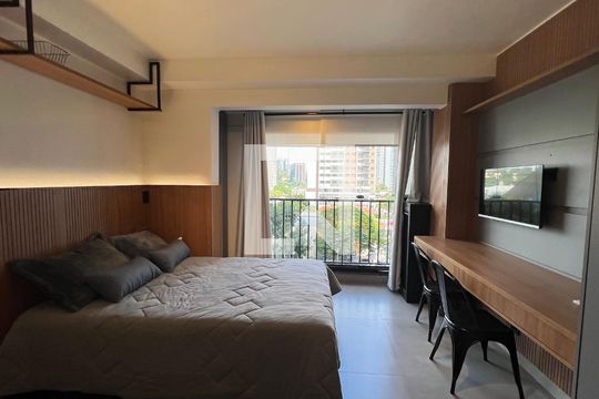 Quarto de kitnet/studio para alugar com 1 quarto, 24m² em Pinheiros, São Paulo