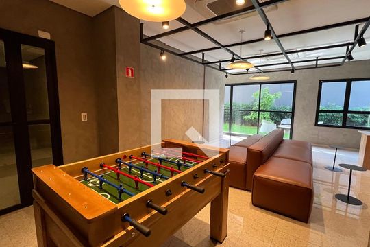Área comum de kitnet/studio para alugar com 1 quarto, 24m² em Pinheiros, São Paulo