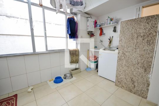 Área de Serviço de apartamento à venda com 2 quartos, 80m² em Grajaú, Rio de Janeiro