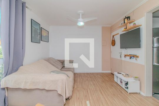 Sala de apartamento à venda com 3 quartos, 56m² em Hípica, Porto Alegre