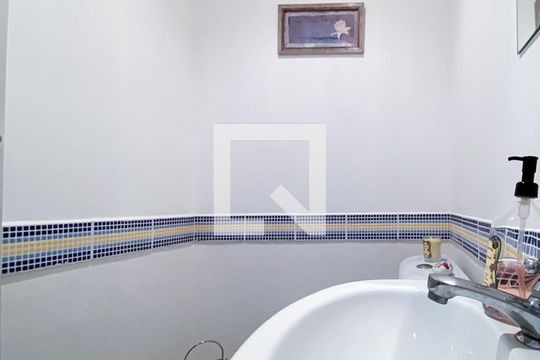 Lavabo de casa de condomínio à venda com 2 quartos, 68m² em Jardim Sarah, São Paulo