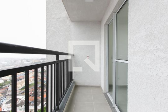 Varanda da Sala de apartamento para alugar com 2 quartos, 38m² em Vila Progresso (zona Leste), São Paulo