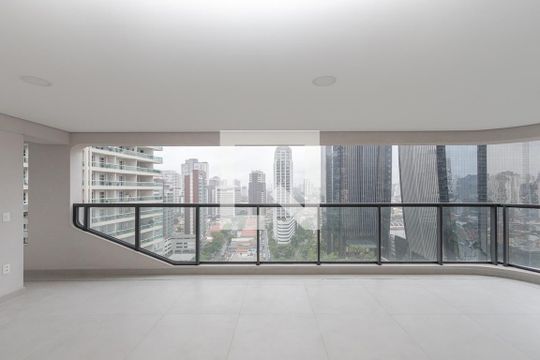 Varanda da Sala de apartamento à venda com 3 quartos, 227m² em Chácara Santo Antônio (zona Sul), São Paulo